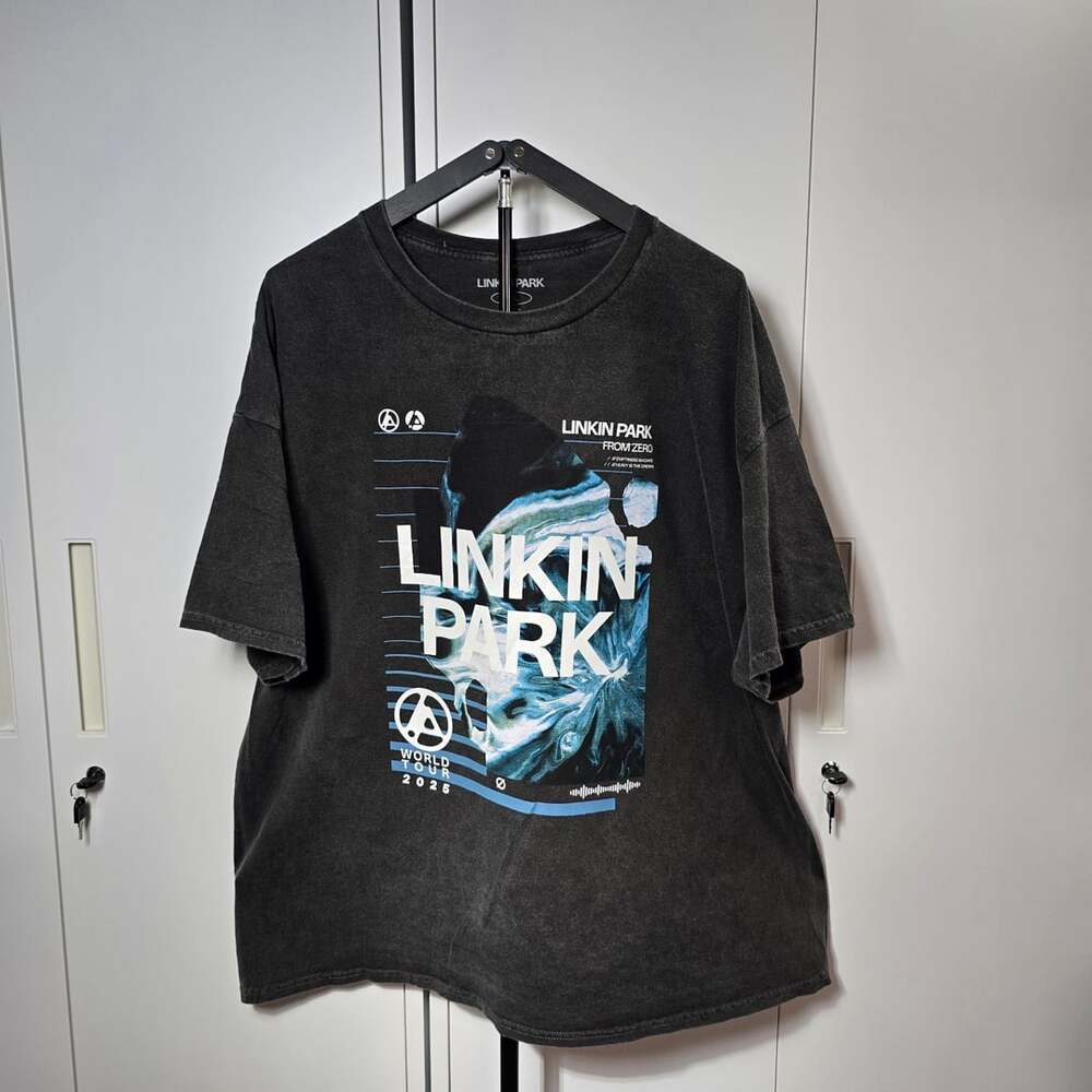 Linkin Park From Zero World Tour 2025 Acid Wash T-Shirt XXL